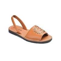 Heavenly Soles Leather Sandals E Fit