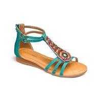 Heavenly Soles Beaded Sandals E Fit