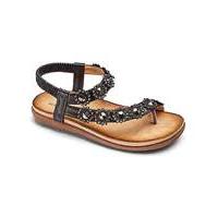 heavenly soles toe post sandals e fit