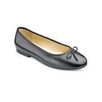 Heavenly Soles Bow Ballerina Shoes EEE