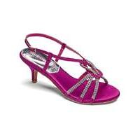 Heavenly Soles Diamante Sandals E Fit