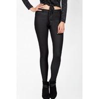 heidi coated high waist skinny jeans