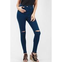 HEIDI RIP HIGH WAIST SKINNY JEANS