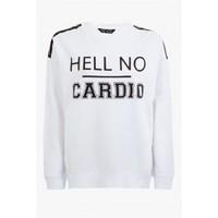 HELL NO CARDIO ZIP SHOULDER S