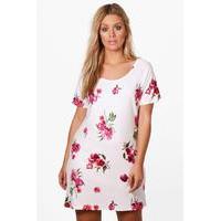 Heidi Floral Shift Dress - multi