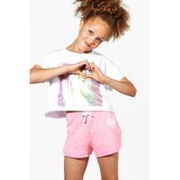 Heart Sweat Short - pink