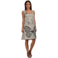 Heel Athens Lab Dress LEONE women\'s Dress in grey