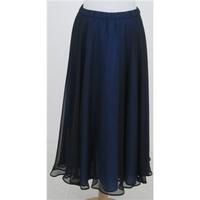 helen hutton size 18 blueblack skirt