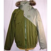 Helly Hansen size large green coat