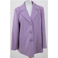 Heather Valley, size 18 light purple jacket