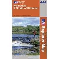 Helmsdale & Strath of Kildonan - OS Explorer Active Map Sheet Number 444