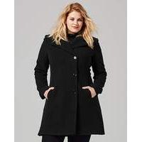 helene berman fit flare coat