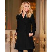 Helene Berman Fit & Flare Coat