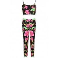 Hellen Floral Bralet and Leggings Set