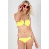 Heelen Multi Color Straps Plain Beachwear Set