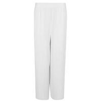 HELMUT LANG Pleated Wide Leg Trousers