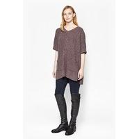 heavenly knitted oversized tunic jumper