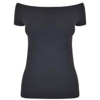 helmut lang off shoulder top