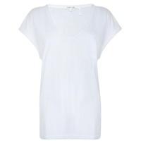 helmut lang scoop neck t shirt