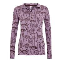 Heidi Floral Printed Jersey Shirt Lavender