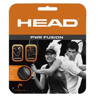 head pwr fusion 130mm tennis string set black