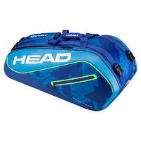 head tour team supercombi 9 racket bag blue