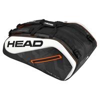 Head Tour Team Monstercombi 12 Racket Bag - Black/White