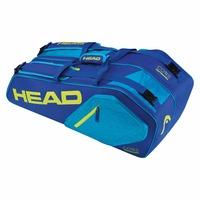 head core combi 6 racket bag blueyellow