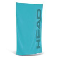 head microfiber sport towel light blue