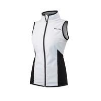 head club ladies sleeveless jacket white s