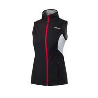 head club ladies sleeveless jacket black m