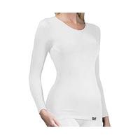 Heat Holders Ladies? Long Sleeved Thermal Vest, White, Size Small/Medium, Modal Mix