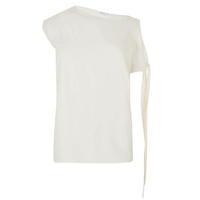 HELMUT LANG Sleeve Tie Top