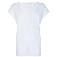 helmut lang scoop neck t shirt