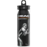 Head Tournament Squash Balls - Tube of 3