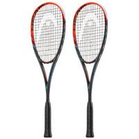Head Graphene XT Xenon 135 Squash Racket Double Pack