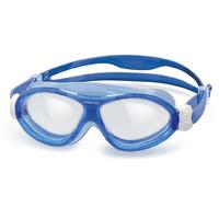 Head Monster Junior Swimming Goggles - Blue/White, Clear