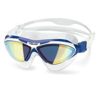 head jaguar mirrored liquidskin swimming goggles bluewhite blue