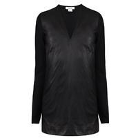 helmut lang leather top