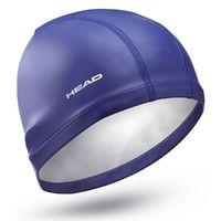 Head Lycra PU Coated Cap - Royal