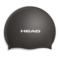 head silicone flat cap black