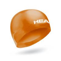 Head 3D Racing Swimming Cap - Orange, L