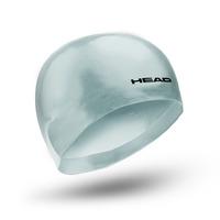 Head 3D Racing Swimming Cap - Silver, M