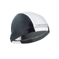 Head Nylon Spandex Junior Swimming Cap - Black/White