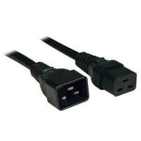 Heavy Duty Power Extension Cord 15a 14 Awg Iec 320 C19-c20 10 Ft