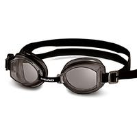 Head Rocket Silicone Swimming Goggles - Black, Smoke
