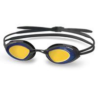 Head Stealth LSR Mirrored Swimming Goggles - Black/Blue