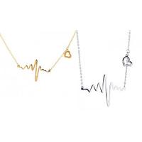 heartbeat necklace 2 colours