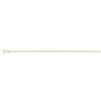 heavyweight quality diamond cut oval belcher chain 2050cm