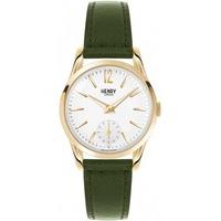 henry london chiswick green strap watch hl30 us 0096